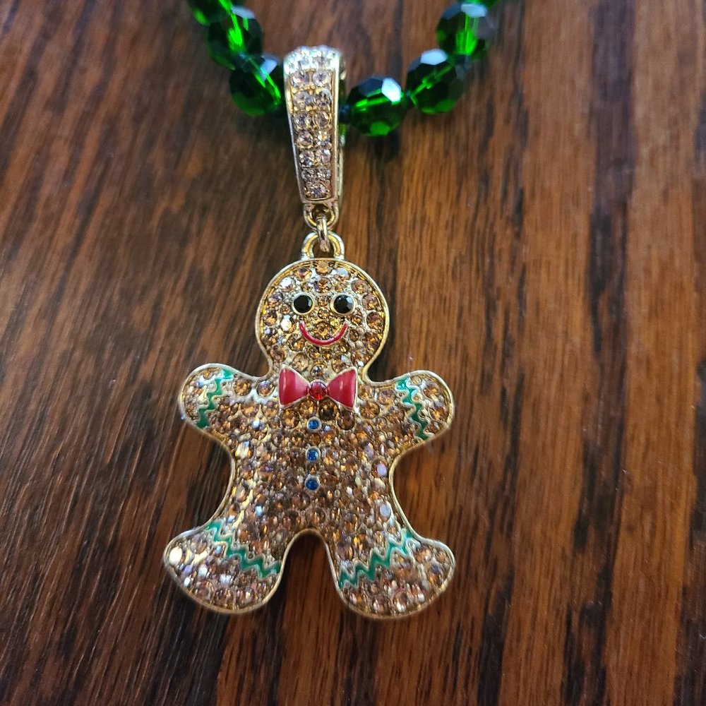 Gingerbread Boy Necklace - Picture 6 of 6